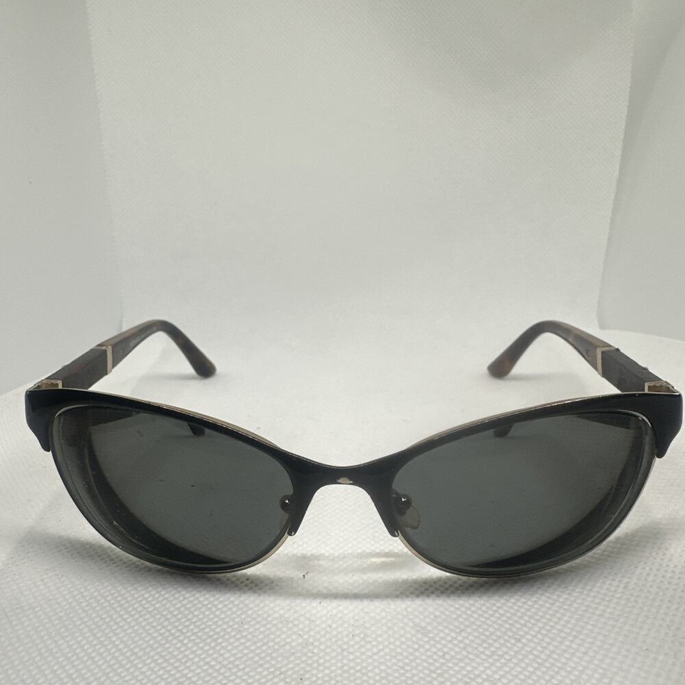 Versace VE1233-Q 1366 Eyeglasses Frames Black Gold Womens 53-17-140 Full Rim